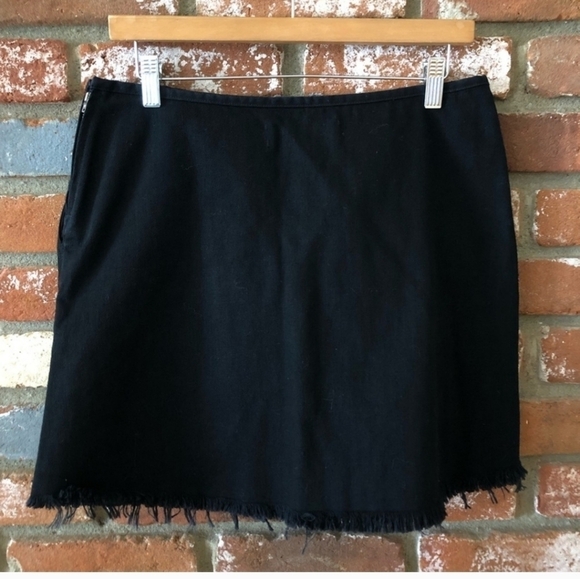 MARQUES' ALMEIDA Knotted denim‎ mini skirt - Picture 4 of 7